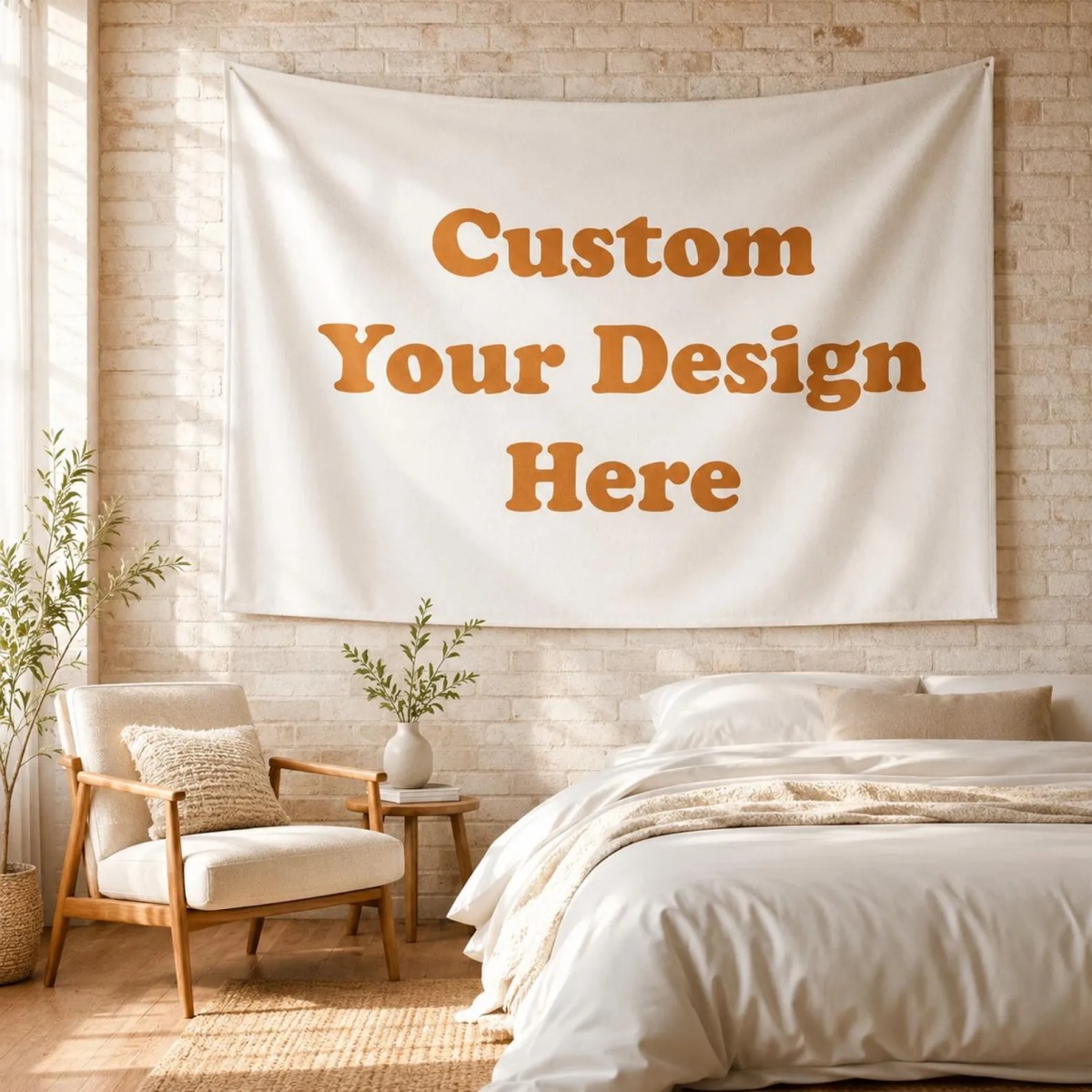 Home Decor Xmas - Kişiselleştirilmiş özel bir goblen—doğum günleri, düğünler,