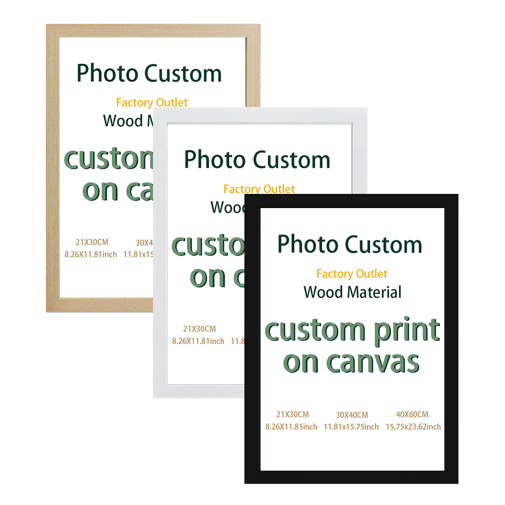 Home Decor Canvas - Özelleştirilmiş tuval boyama artı fotoğraf çerçevesi,