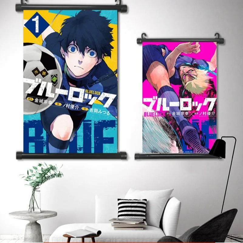 Home Decor Canvas - Anime MAVİ KİLİT Posterler Duvar Sanatı