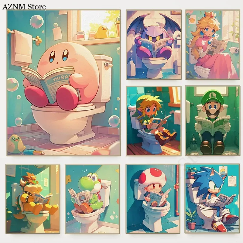 Home Decor Games Free - Komik Banyo Karikatür Video Oyunu Posteri