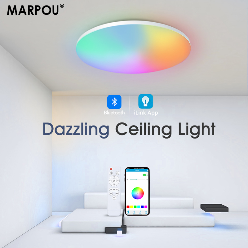 Home Decor App Free - MARPOU Renkli RGB Tavan Lambası 54