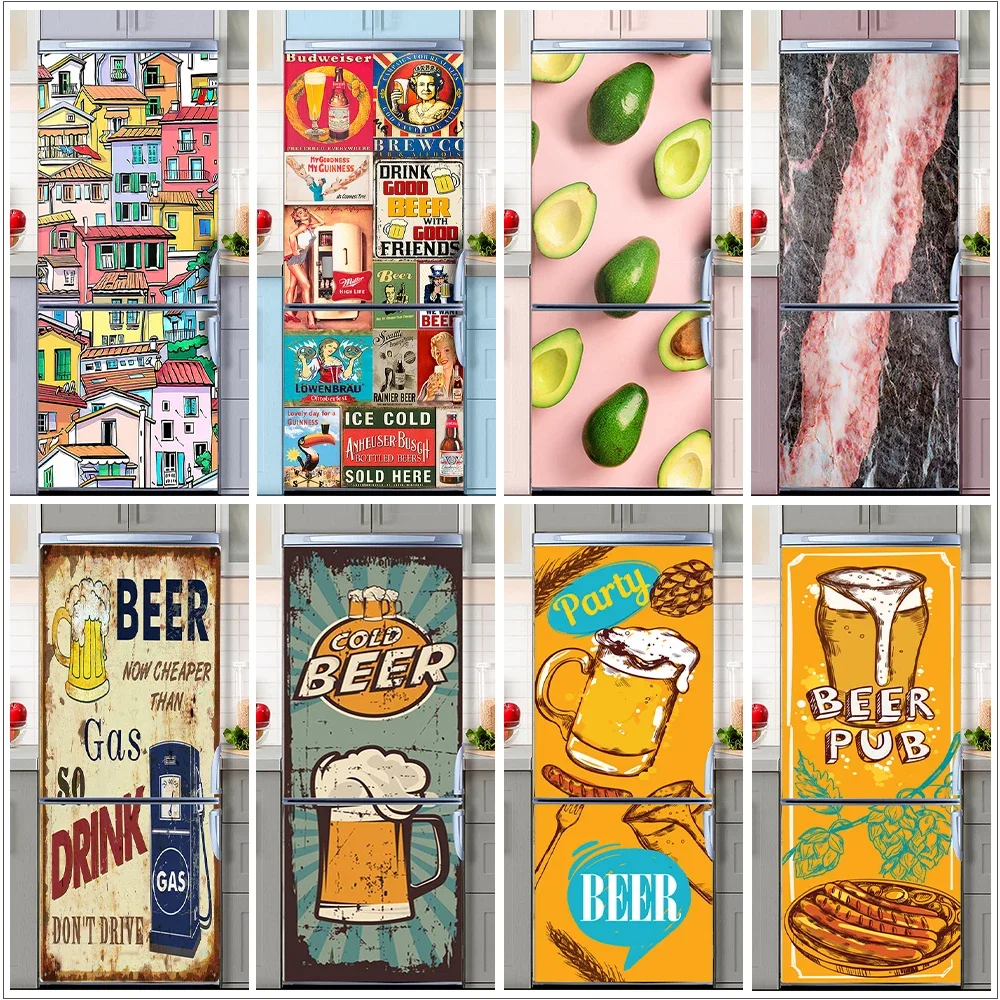 Home Decor On Sale - Retro Graffiti Buzdolabı Kapı Duvar Etiket