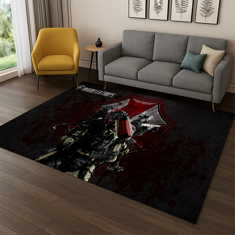 Home Decor Online Game - 3D R-Resident Evil Leon Oyunu Karikatür