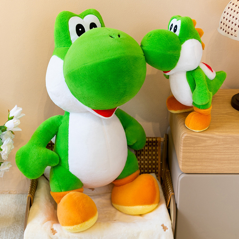 Home Decor Collection - Sevimli Yoshi Yeşil Dinozor Peluş Oyuncak