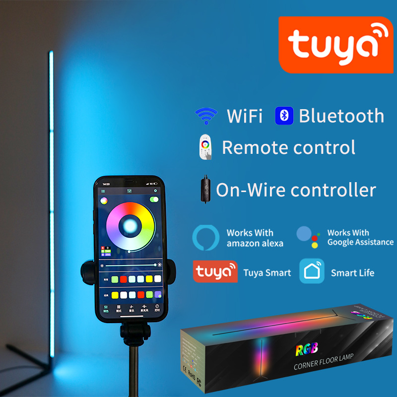 Home Decor Free App - Tuya RGBIC LED Zemin Lambası 180CM