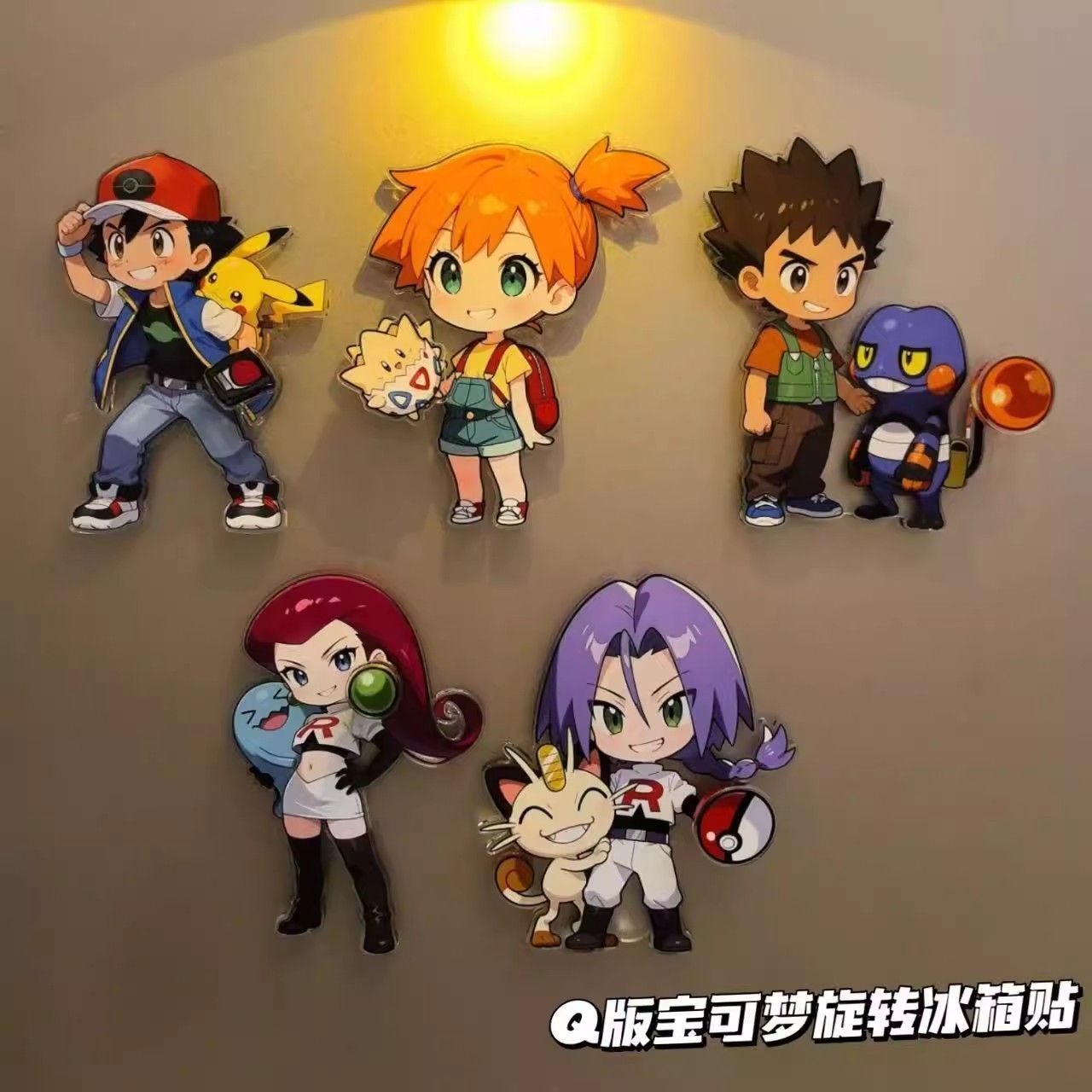 Home Decor Solution - Pokémon buzdolabı mıknatısları, yüksek kaliteli yaratıcı