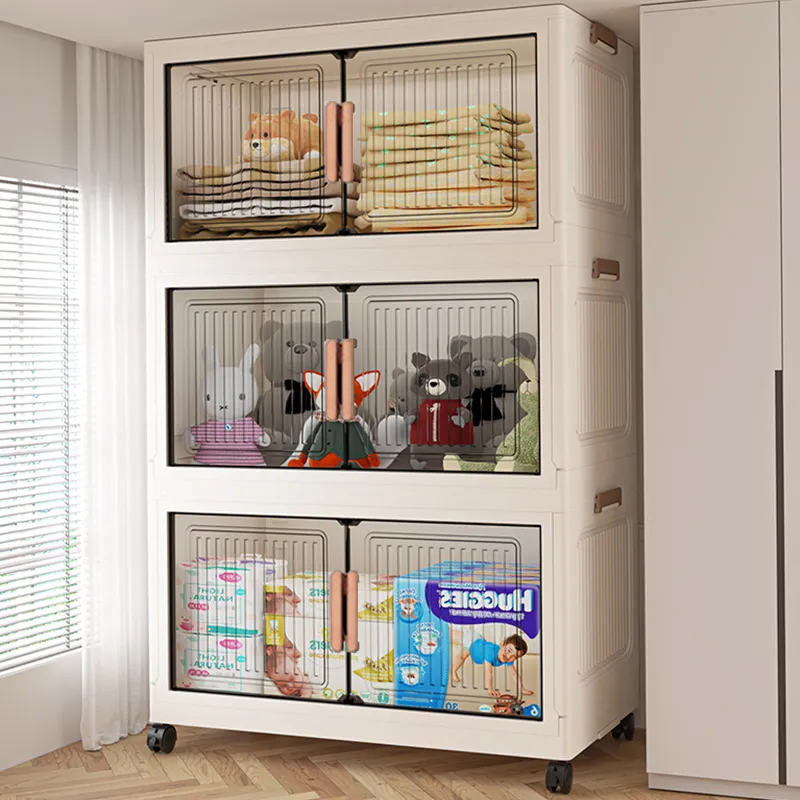 Home Decor Solution - Katlanabilir Toz Geçirmez Saklama Dolabı Gardırop