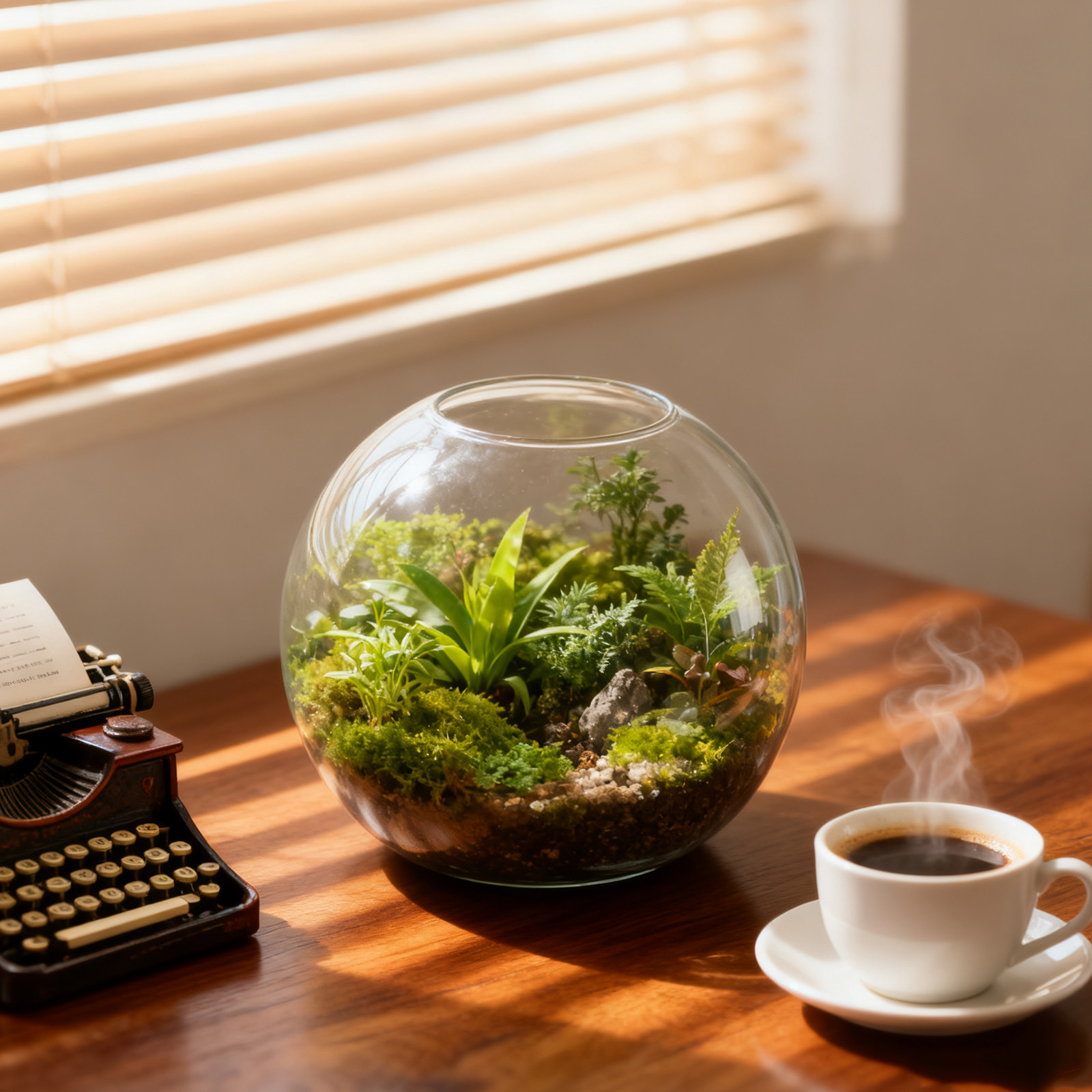 Terrarium Glass Bottle - Mikro Teraryum Kabı Şeffaf Kaplar Kapalı