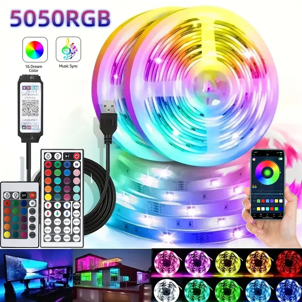 Led Strip Lights - Akıllı RGB LED Oyun Işık Şeridi