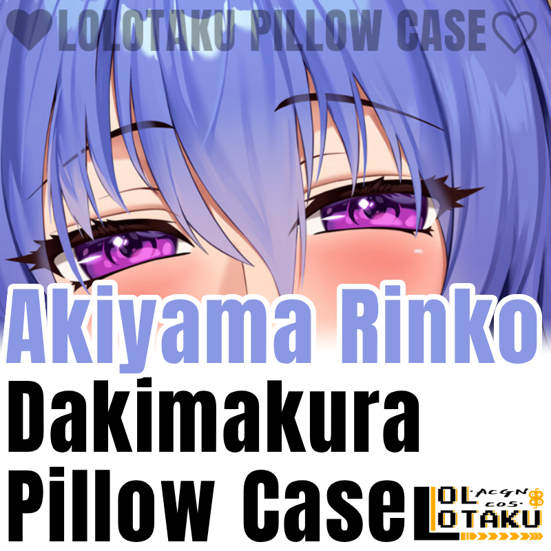 Home Decor Xmas - Akiyama Rinko Dakimakura Taimanin Yastık Kılıfı