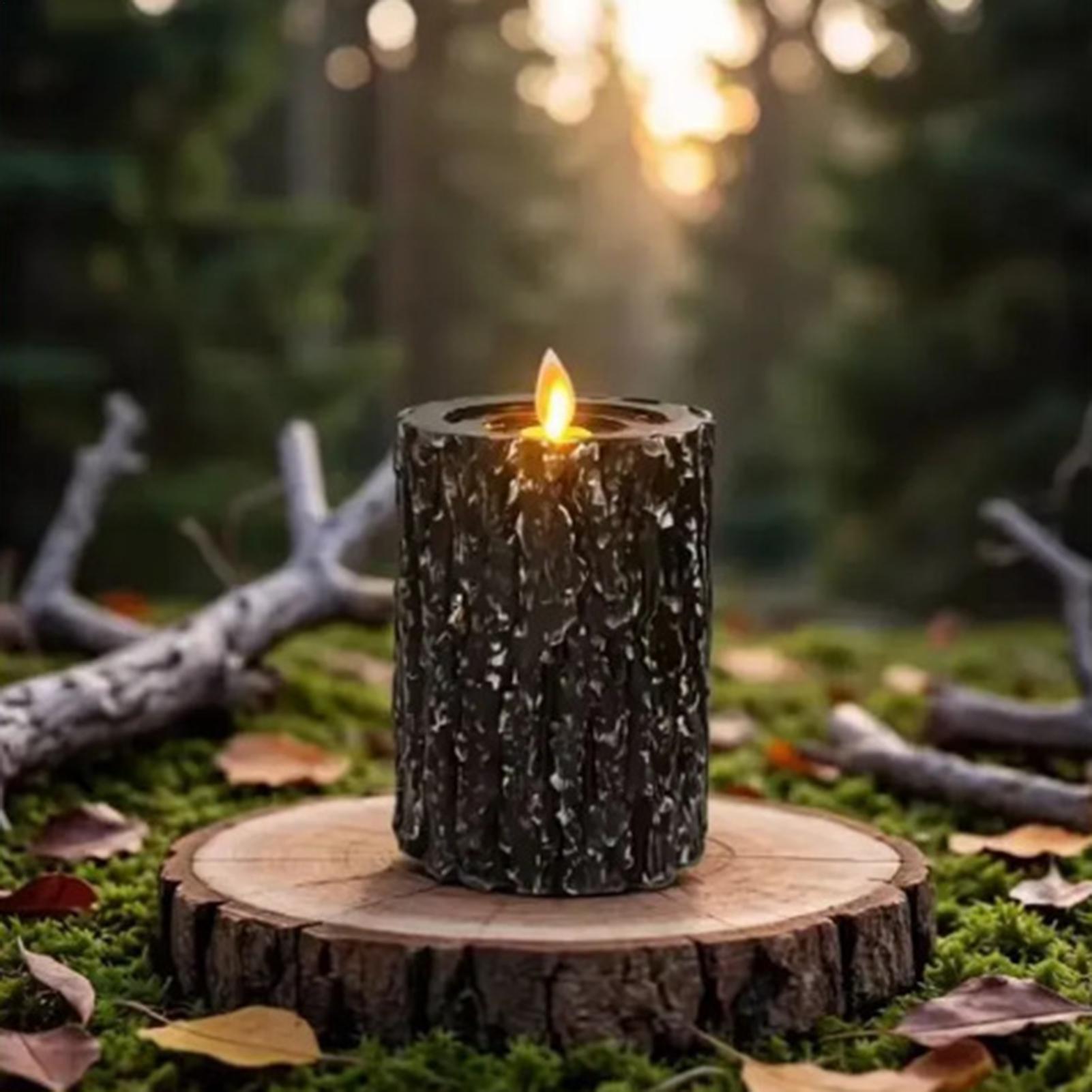 Home Decor Tree - Uzaktan Kumandalı Alevsiz Mumlar 3 Parça