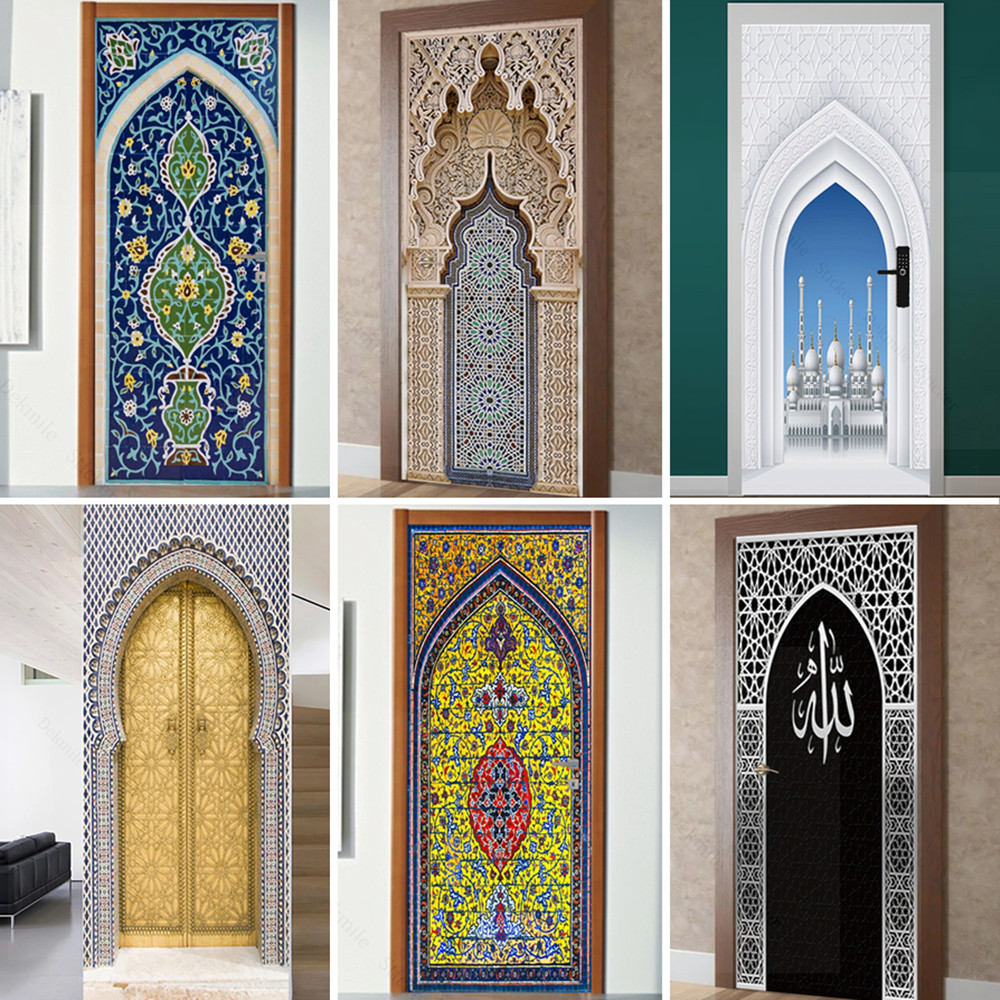 Home Decor On Sale - PVC kendinden yapışkanlı vinil çıkarılabilir müslüman