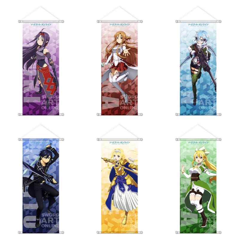 Home Decor Canvas - Sword Art Online Anime Periferik Asuna