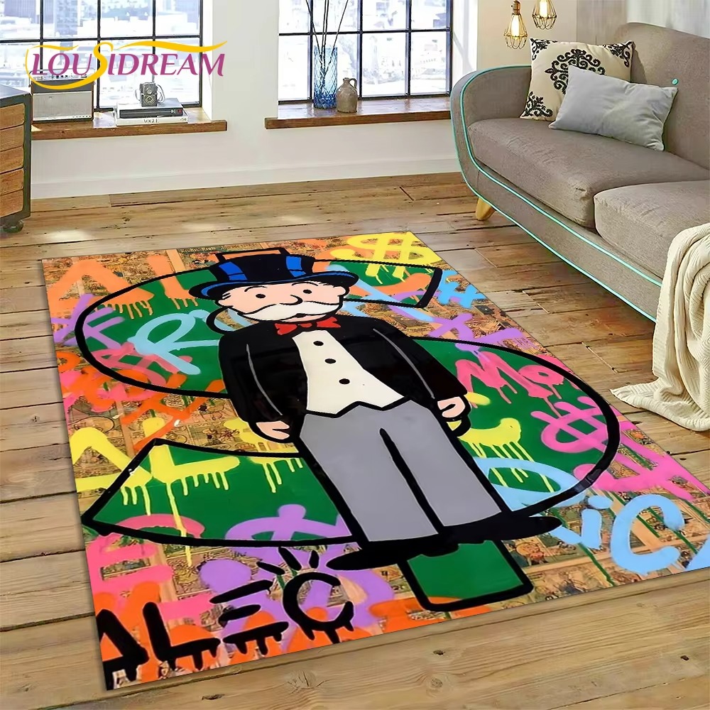 Home Decor Online Game - Oyun Doları Monopoly Karikatür Para Halı