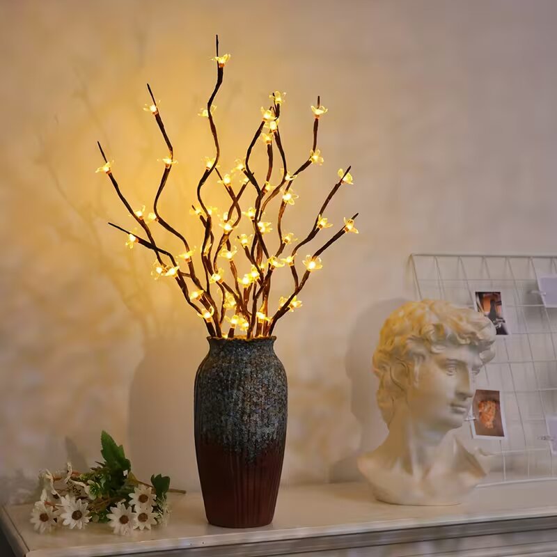 Home Decor Tree - 1/2 adet 20LED kiraz çiçeği ağacı