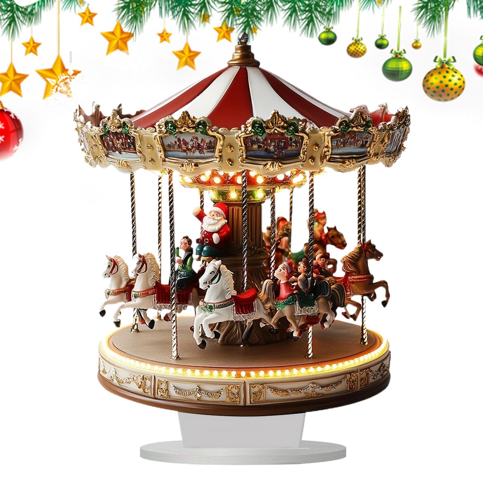 Home Decor Xmas - Noel Masa Dekoru Atlıkarınca Şeklinde 2D