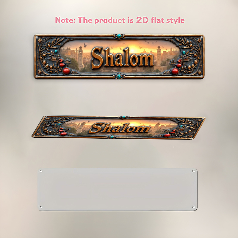 CIFBUY Vintage Şalom İbranice  - Home Decor You incelemesi ve fiyatı