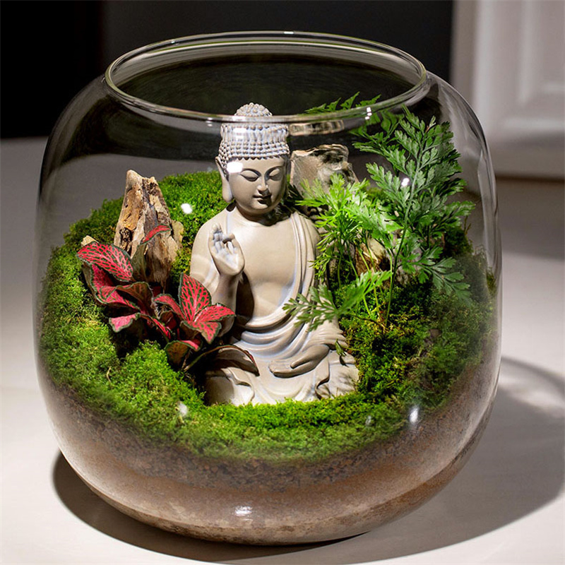 Mikro Peyzaj Yosun Cam Şişe Su - Terrarium Glass Bottle incelemesi ve fiyatı