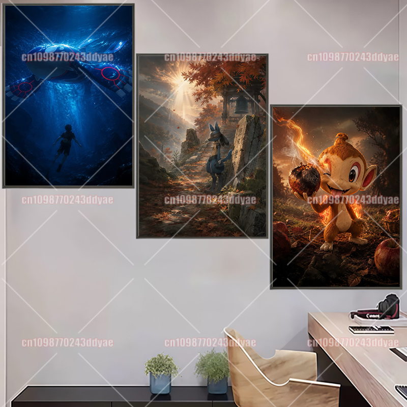 Anime Pokemon Karakteri Orijin - Home Decor Canvas incelemesi ve fiyatı