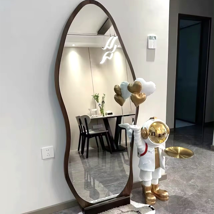 Krem Rengi Düzensiz Tam Boy Ye - Home Decor Mirror incelemesi ve fiyatı