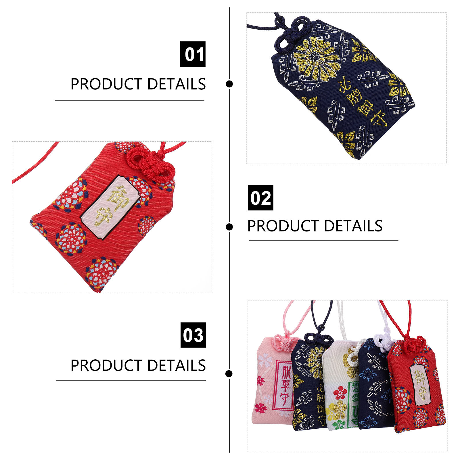 5 adet Japon Omamori Muskası Ş - Home Decor Japanese incelemesi ve fiyatı
