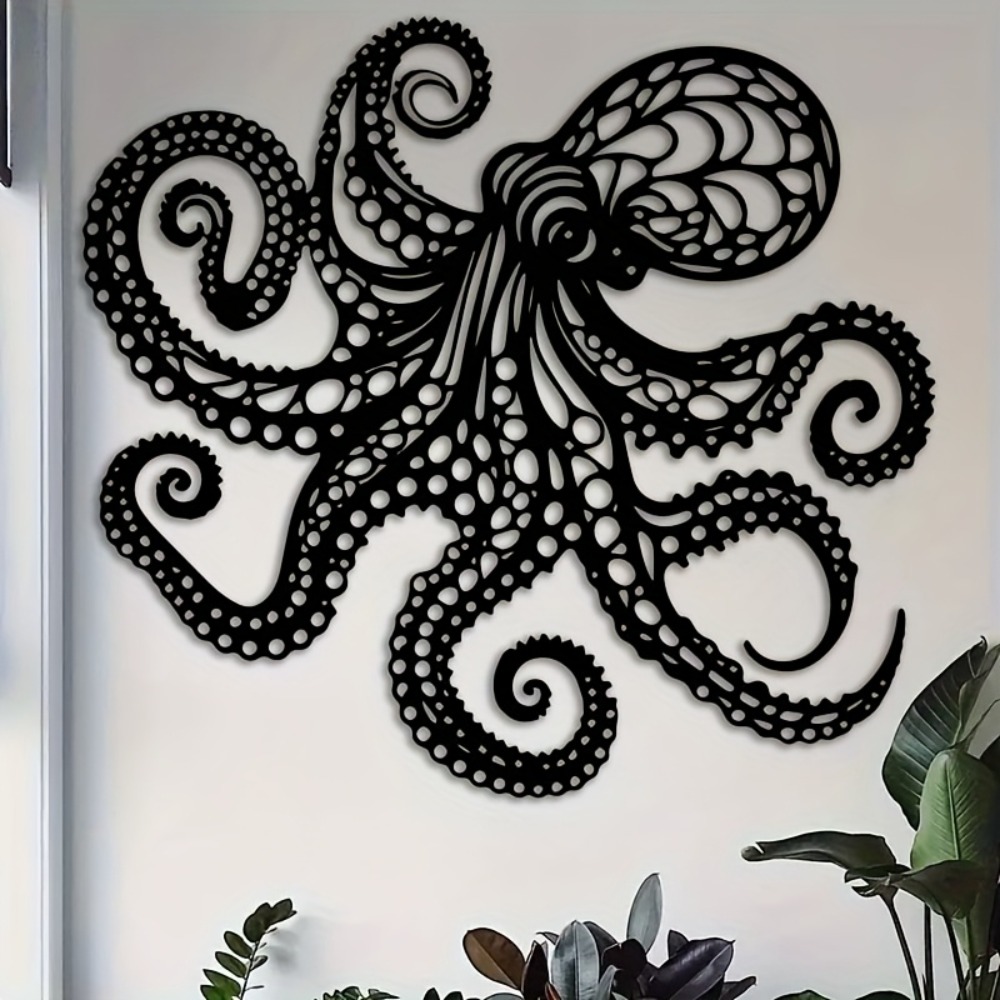 Büyük Metal Ahtapot Duvar Sana - Victory Home Decor incelemesi ve fiyatı