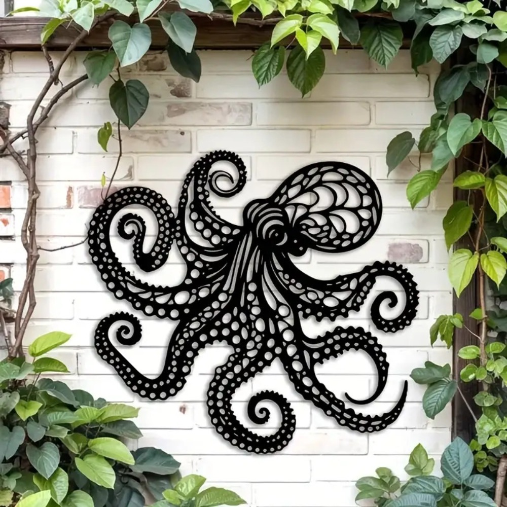 Büyük Metal Ahtapot Duvar Sana - Victory Home Decor incelemesi ve fiyatı