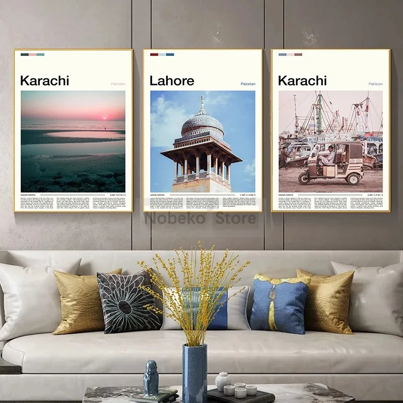 Tuval Boyama Duvar Sanatı Resi - Home Decor Karachi incelemesi ve fiyatı