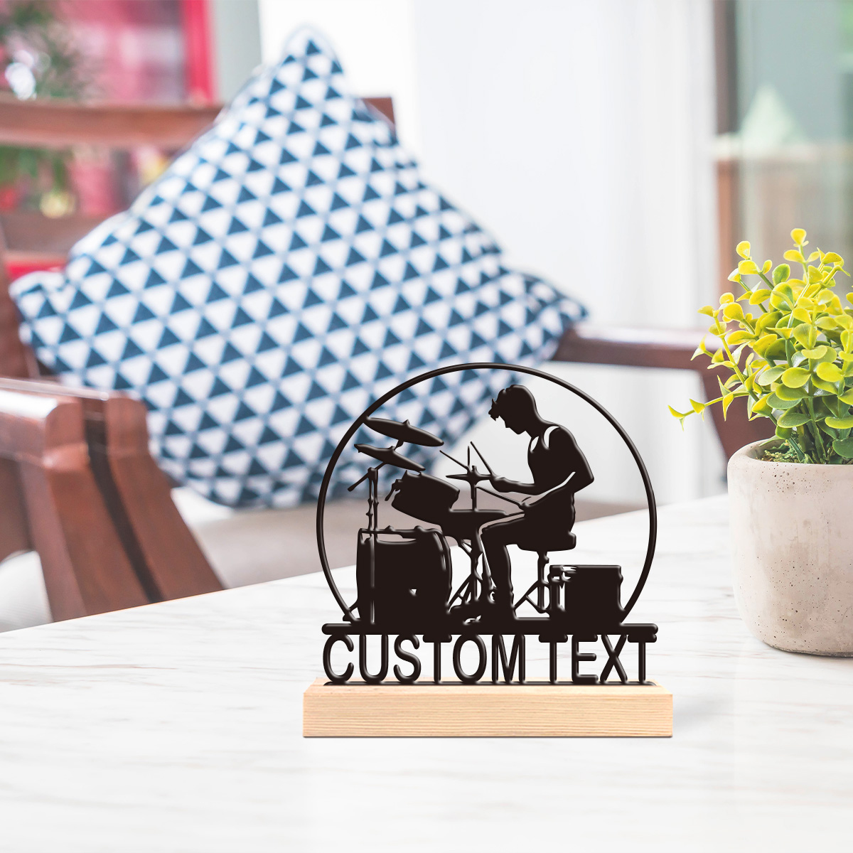 1 adet İlginç Masaüstü Metal H - Home Decor Unique incelemesi ve fiyatı