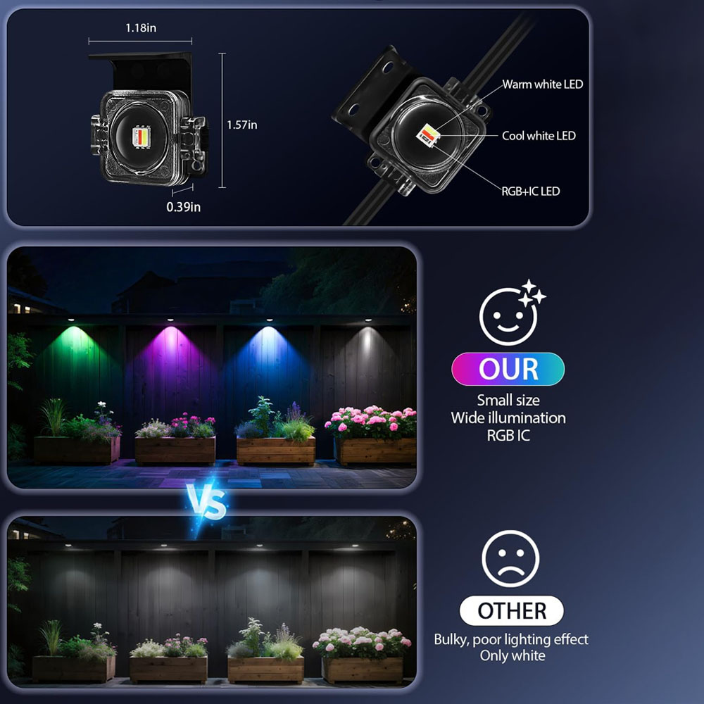 45M 90LEDs Kalıcı Dış Mekan Iş - Home Decor Free App incelemesi ve fiyatı