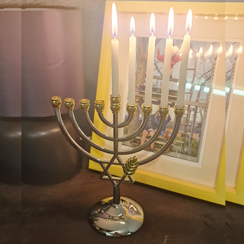 Hanuka Menorahı 9 Kollu Mumluk - Home Decor You incelemesi ve fiyatı