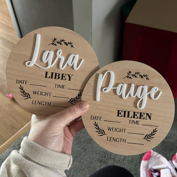 1 adet özel bebek duyuru işare - Home Decor Xmas incelemesi ve fiyatı