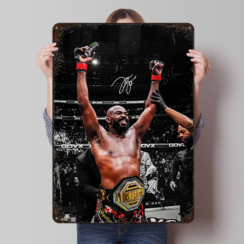 Jon Jones Zafer Kutlama Metal  - Victory Home Decor incelemesi ve fiyatı