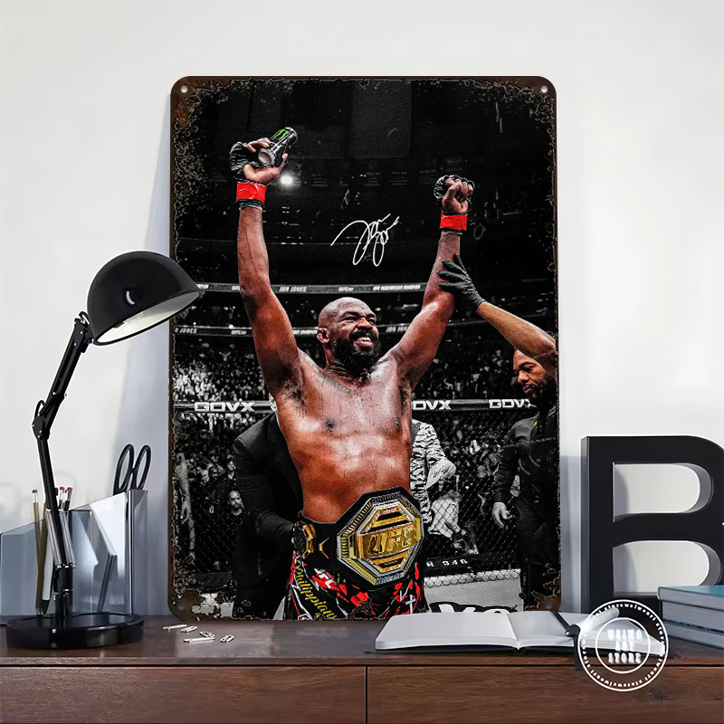 Jon Jones Zafer Kutlama Metal  - Victory Home Decor incelemesi ve fiyatı