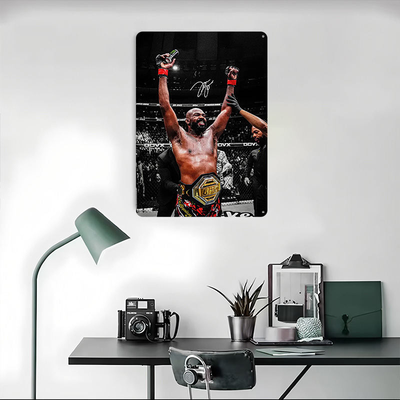 Jon Jones Zafer Kutlama Metal  - Victory Home Decor incelemesi ve fiyatı