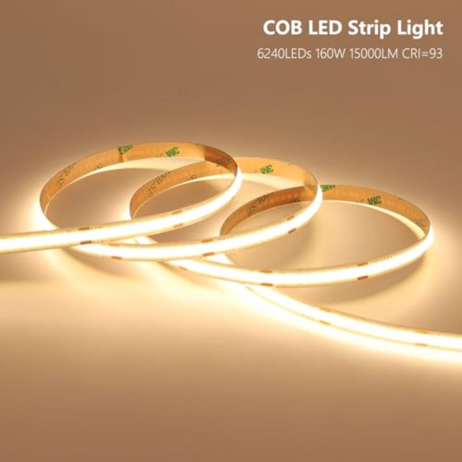 24V COB LED Şerit Işıklar 65.6 - Led Strip Lights incelemesi ve fiyatı