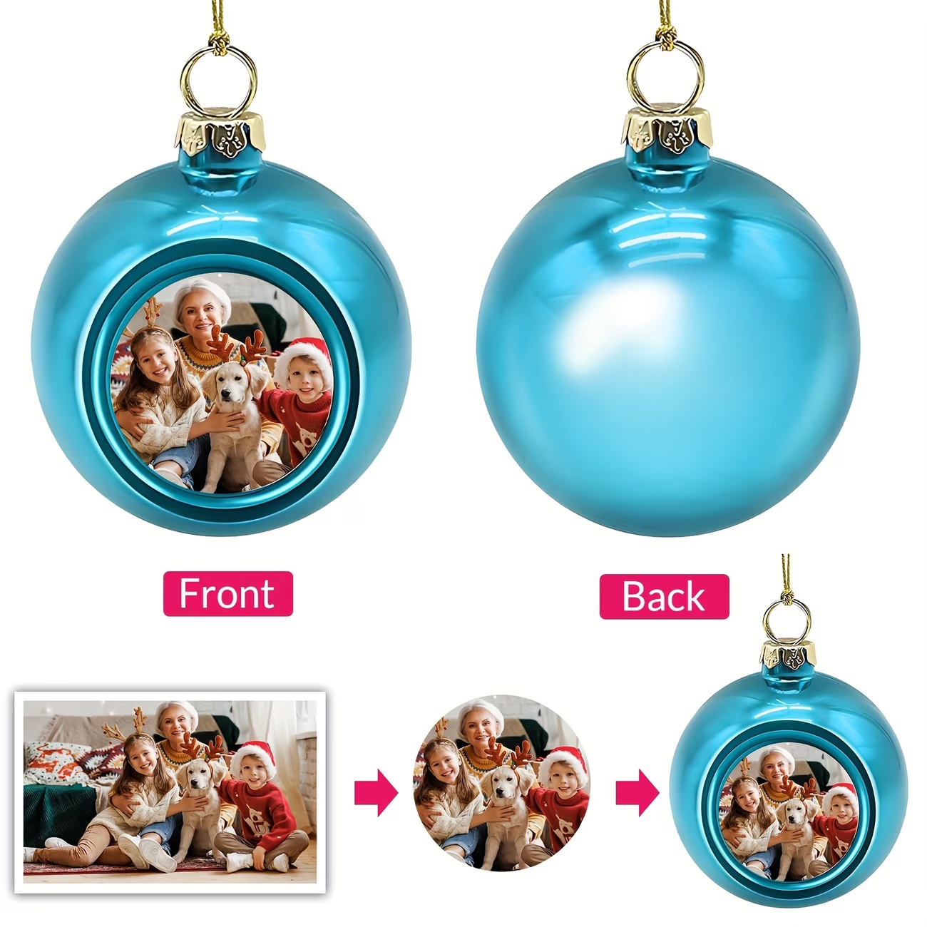 Kişiye Özel Fotoğraflı Noel Sü - Home Decor Tree incelemesi ve fiyatı