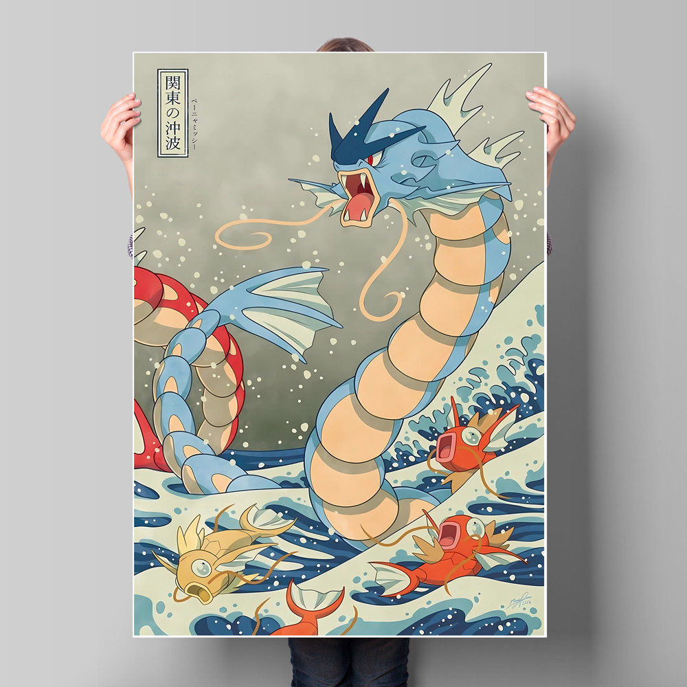 Japonya Anime Pokemon Gyarados - Home Decor Japanese incelemesi ve fiyatı