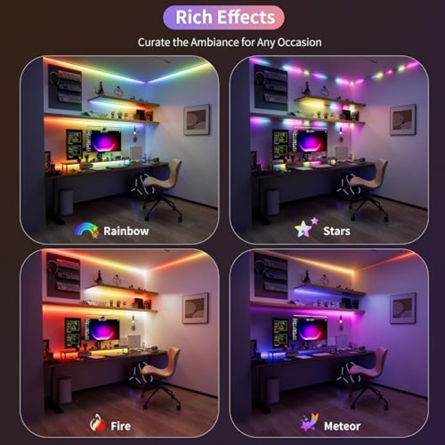 RGB Akıllı IC COB LED Şerit Iş - Led Strip Lights incelemesi ve fiyatı