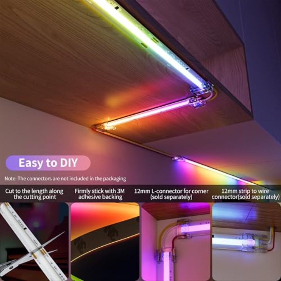 RGB Akıllı IC COB LED Şerit Iş - Led Strip Lights incelemesi ve fiyatı