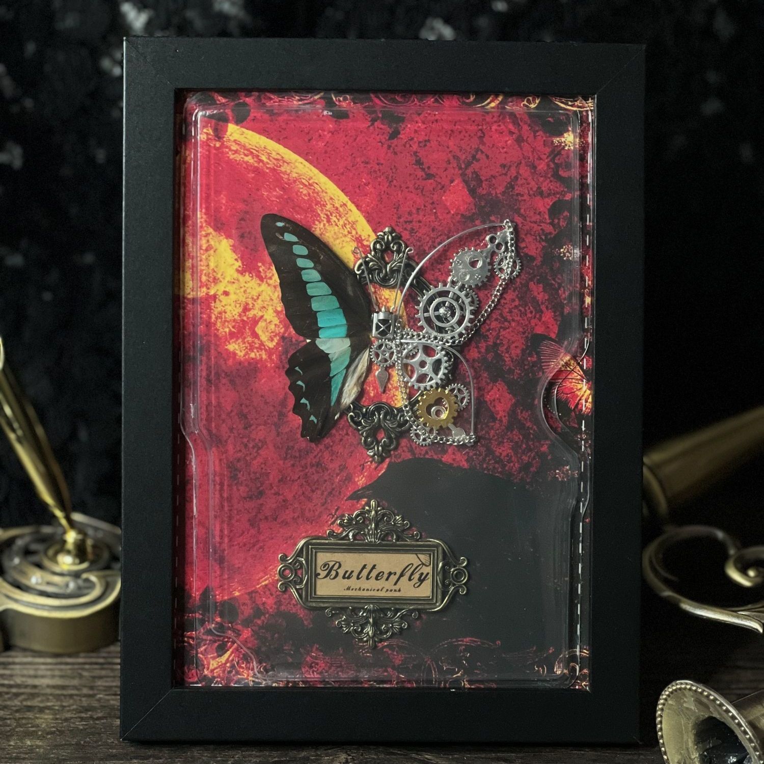 Steampunk Kelebek Çerçevesi DI - Home Decor Mirror incelemesi ve fiyatı