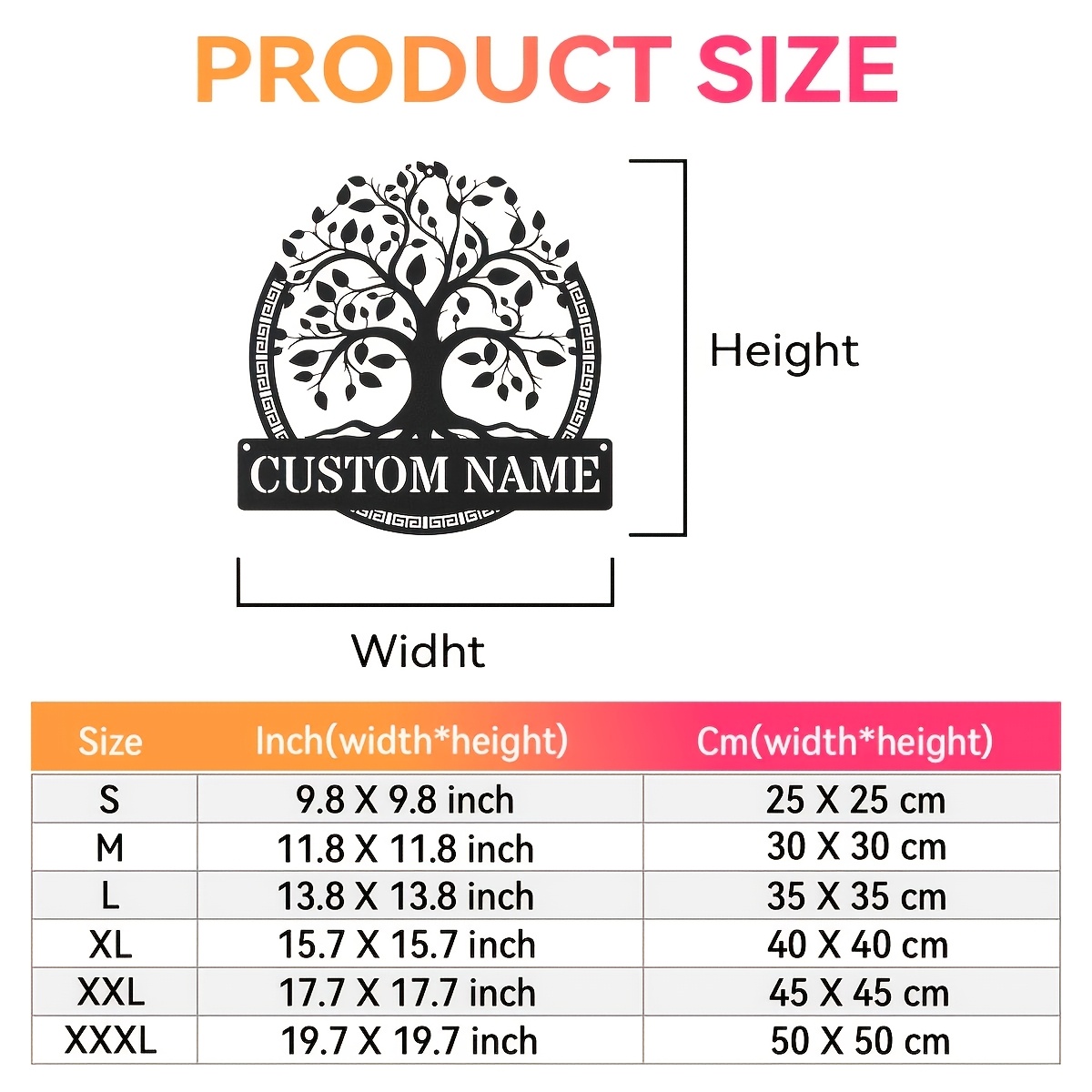 Hayat Ağacı Özel Metal Duvar S - Home Decor Tree incelemesi ve fiyatı