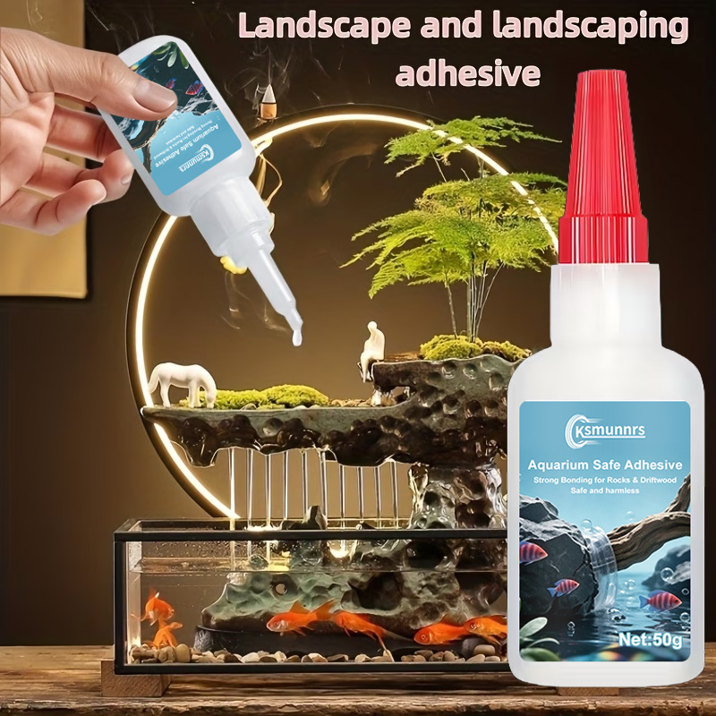 Akvaryum Peyzaj Yapıştırıcısı, - Terrarium Glass Bottle incelemesi ve fiyatı
