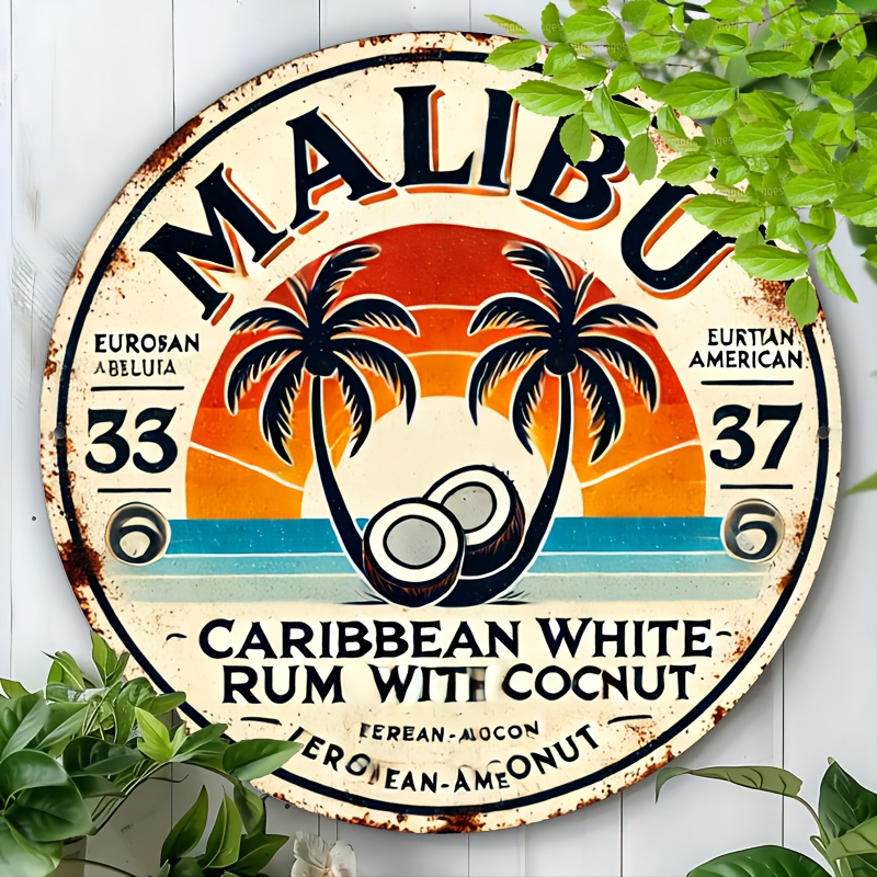 Vintage Malibu Rum Hindistan C - Home Decor Tree incelemesi ve fiyatı