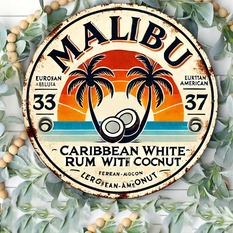 Vintage Malibu Rum Hindistan C - Home Decor Tree incelemesi ve fiyatı