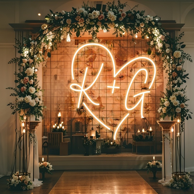 Özel Harfleri Kalp LED Neon Bu - Home Decor Xmas incelemesi ve fiyatı