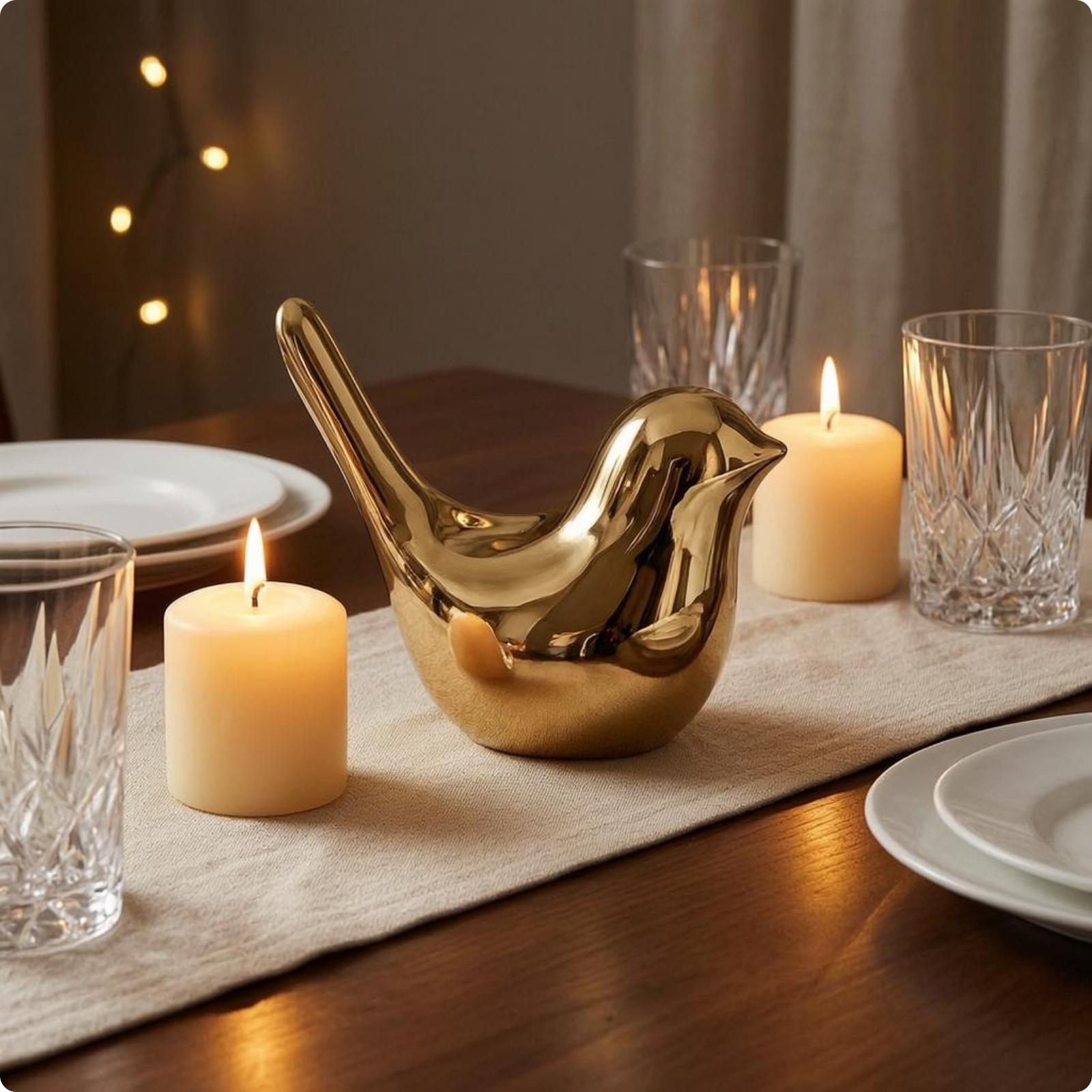 Kuş Şeklinde Mumluk Kompakt Ay - Home Decor Mirror incelemesi ve fiyatı