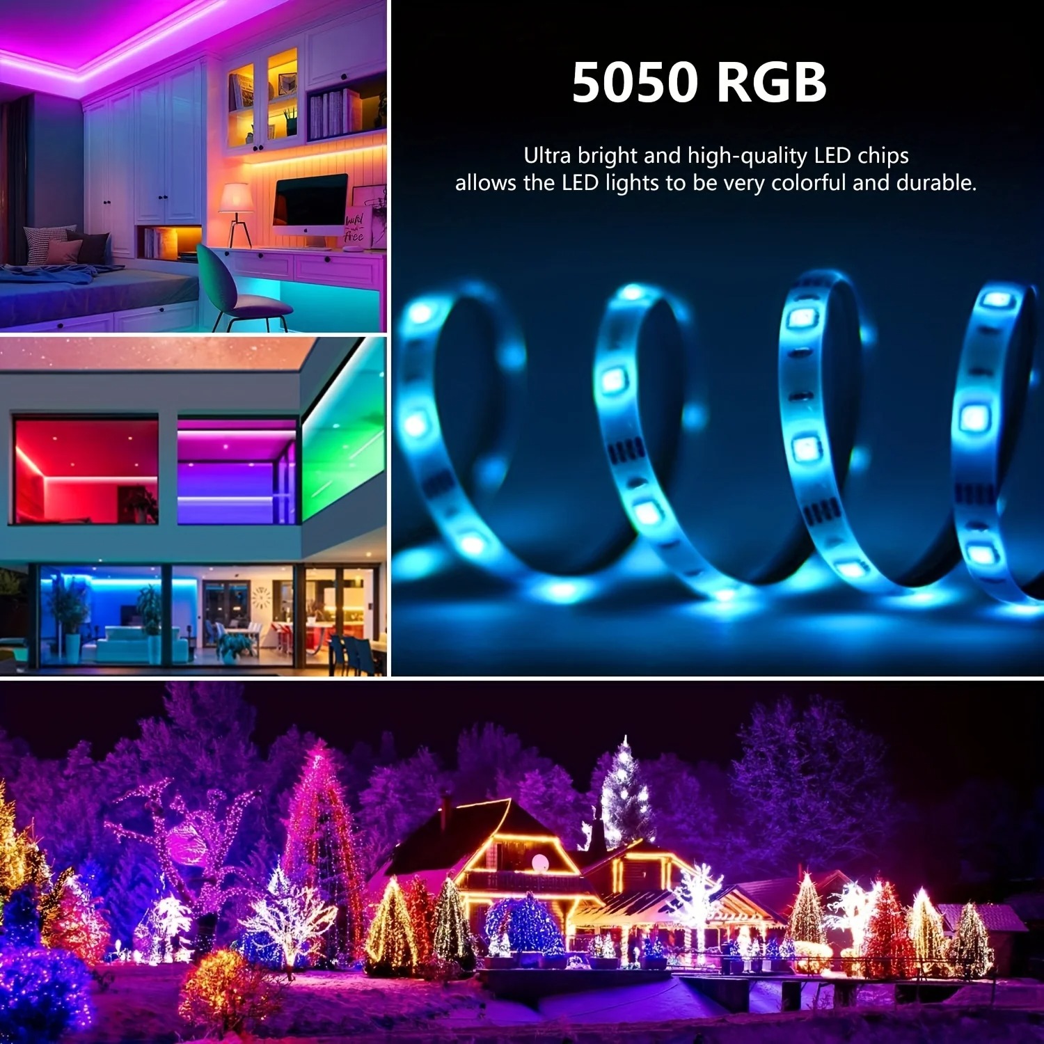 10M 20M 30M RGB LED Işık Şerid - Home Decor App Free incelemesi ve fiyatı