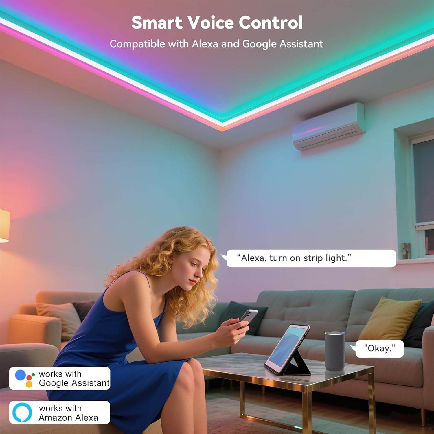 10M 20M 30M RGB LED Işık Şerid - Home Decor App Free incelemesi ve fiyatı