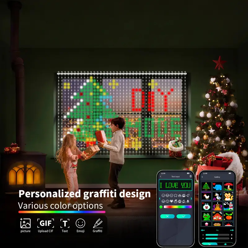 2*2M/3*3M 400 LED'li Akıllı Pe - Home Decor App Free incelemesi ve fiyatı